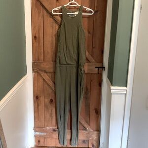 Zara Linen/Flax Jumpsuit M